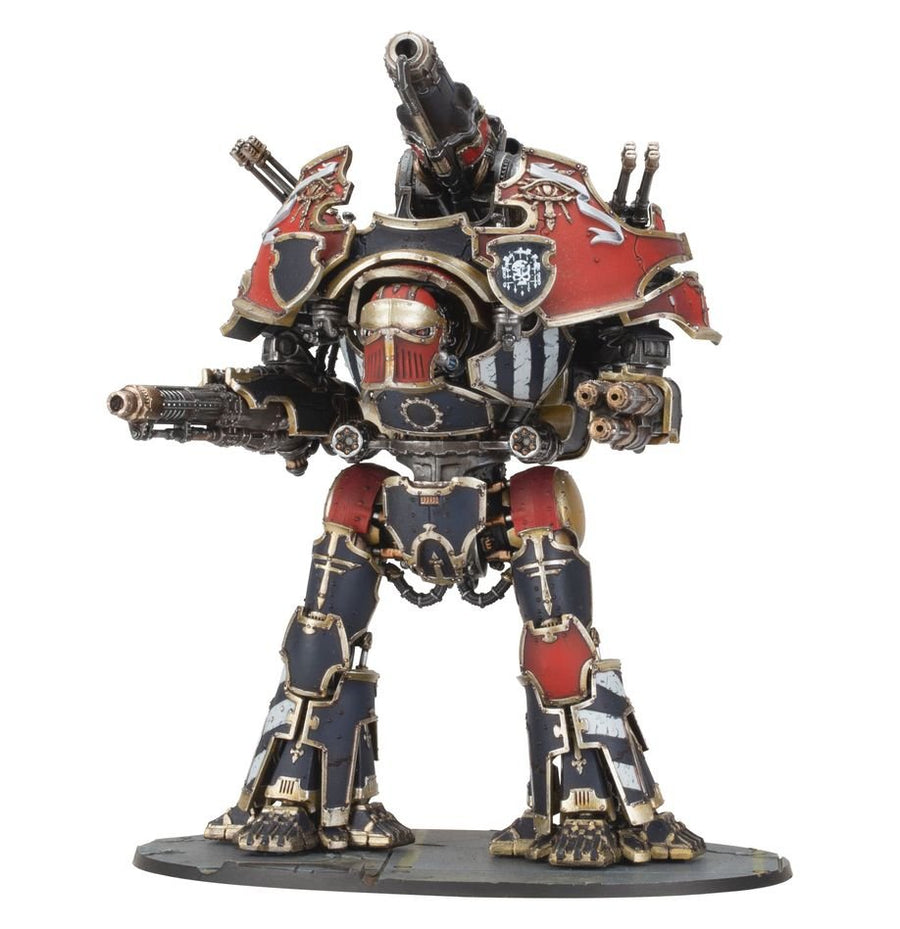 Warhammer Legions Imperialis: Titan Legions - Warbringer Nemesis Titan with Quake Cannon, Volcano Cannon and Laser Blaster - Gathering Games