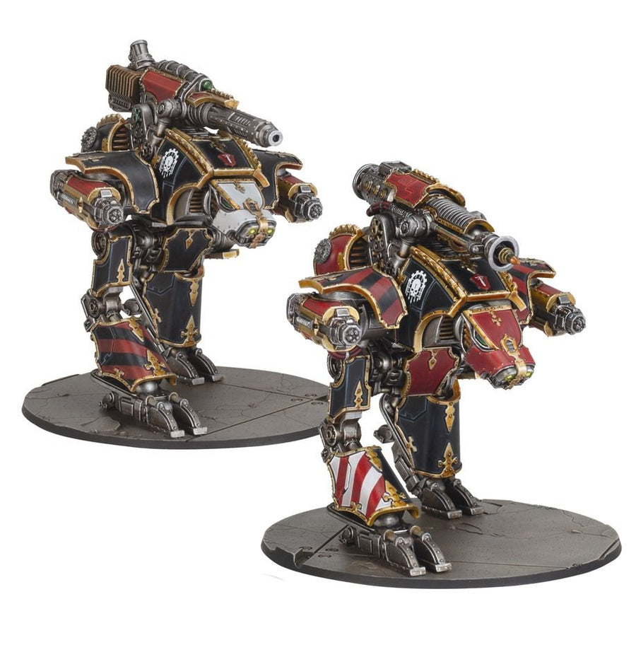 Warhammer The Horus Heresy Legions Imperialis: Titan Legions - Dire Wolf Heavy Scout Titans - Gathering Games