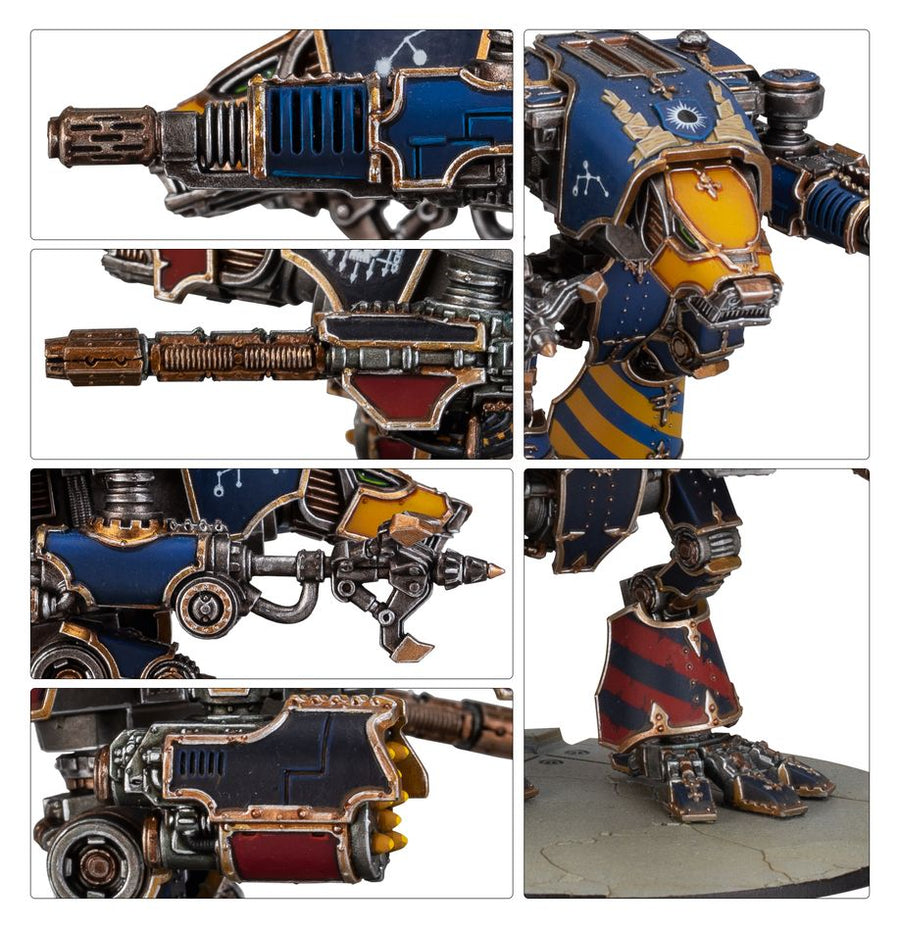 Warhammer The Horus Heresy Legions Imperialis: Titan Legions - Warhound Titans with Ursus Claws - Gathering Games