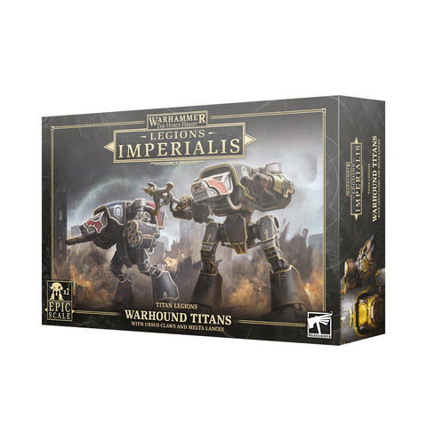Warhammer The Horus Heresy Legions Imperialis: Titan Legions - Warhound Titans with Ursus Claws - Gathering Games