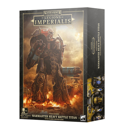 Warhammer The Horus Heresy Legions Imperialis: Titan Legions - Warmaster Heavy Battle Titan with Plasma Destructors - Gathering Games