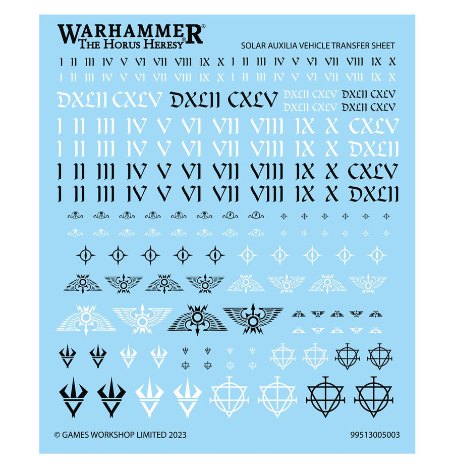 Warhammer The Horus Heresy: Solar Auxillia - Basilisk/Medusa - Gathering Games