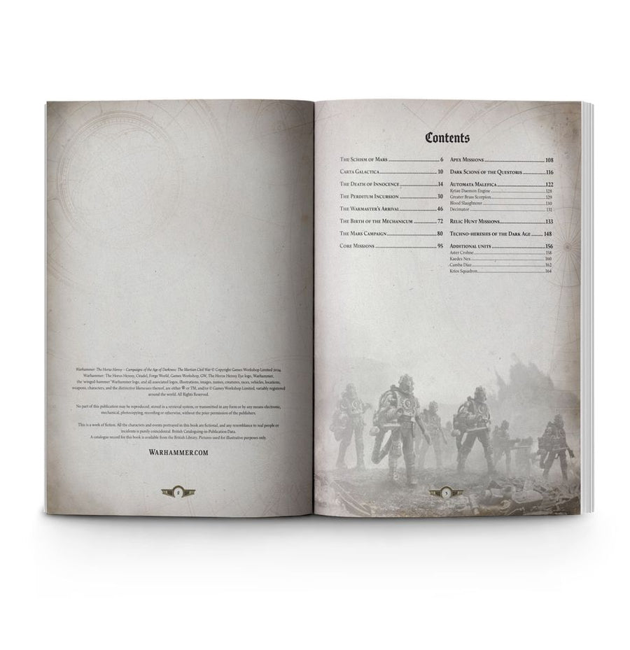 Warhammer The Horus Heresy: The Martian Civil War - Gathering Games