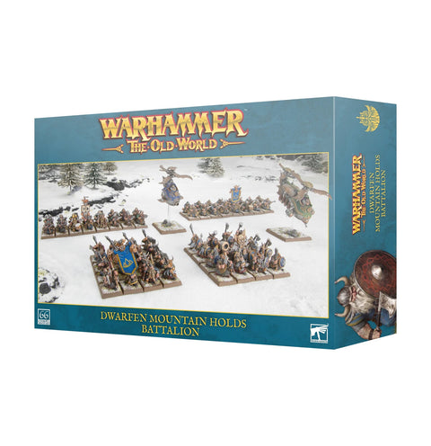 Warhammer The Old World: Dwarfen Mountain Holds Battalion - Gathering Games