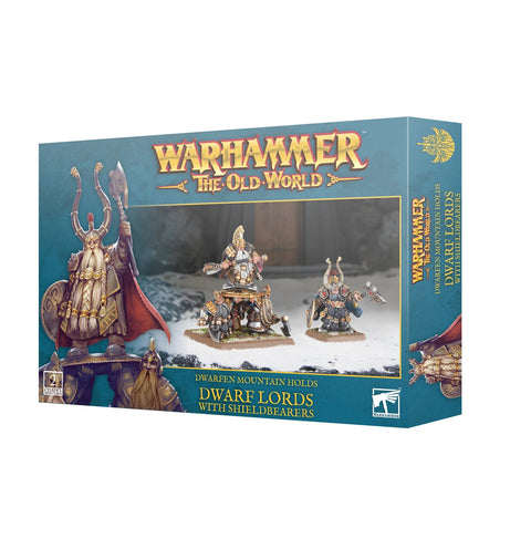 Warhammer The Old World: Dwarfen Mountain Holds - Dwarf Lords and Shieldbearers - Gathering Games