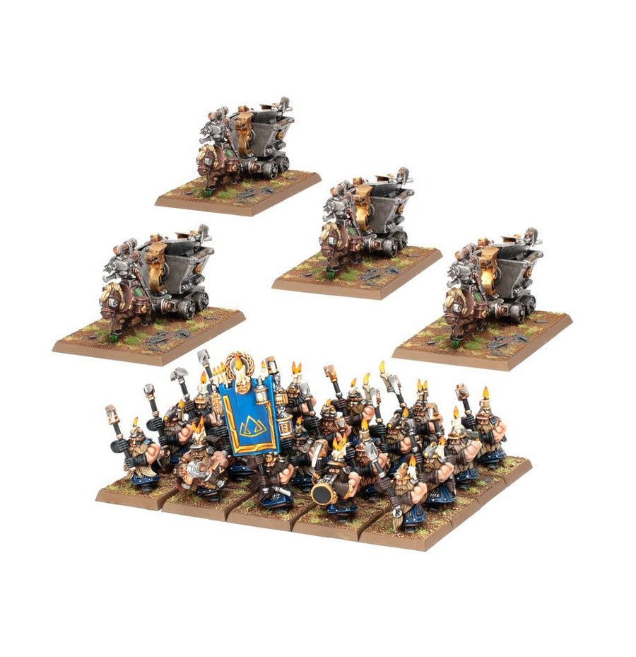 Warhammer The Old World: Dwarfen Mountain Holds - Dwarf Miners - Gathering Games