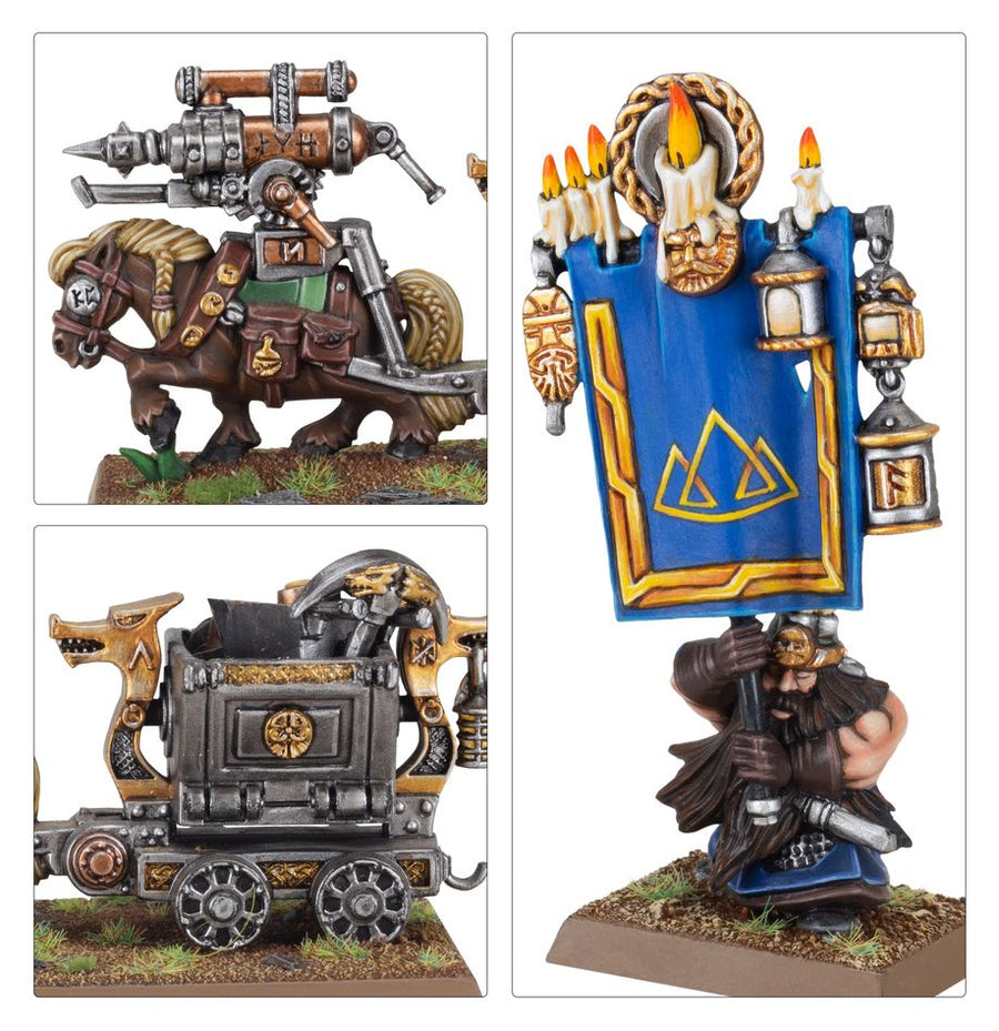 Warhammer The Old World: Dwarfen Mountain Holds - Dwarf Miners - Gathering Games