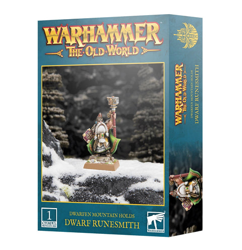 Warhammer The Old World: Dwarfen Mountain Holds - Dwarf Runesmith - Gathering Games