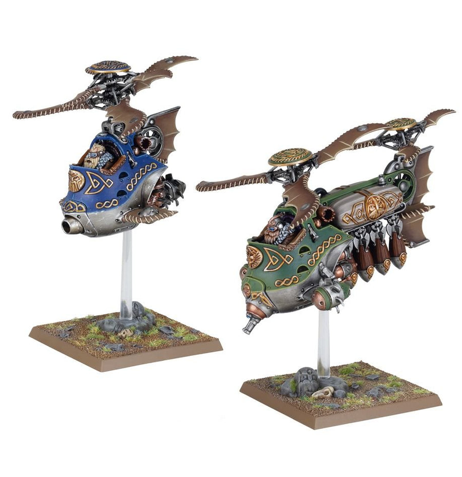 Warhammer The Old World: Dwarfen Mountain Holds - Gyrocopters & Gyrobombers - Gathering Games