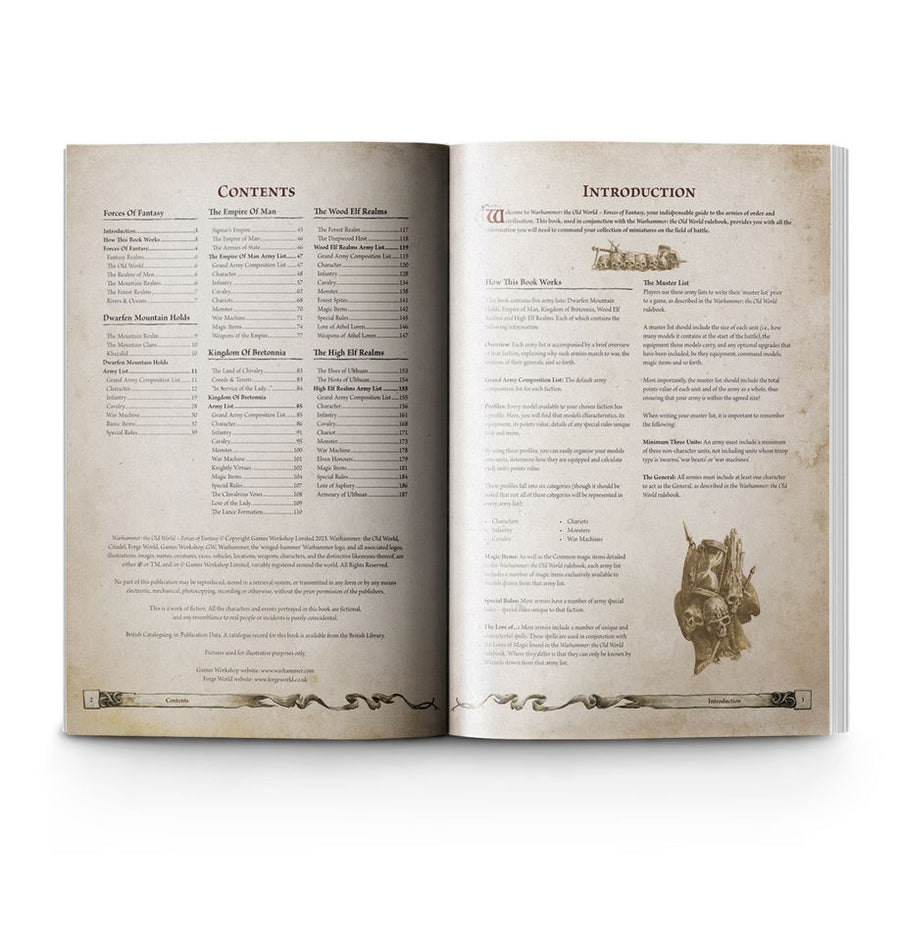 Warhammer The Old World: Forces Of Fantasy - Gathering Games