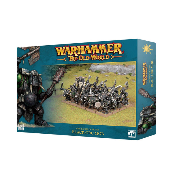 Warhammer The Old World: Orcs & Goblin Tribes - Black Orc Mob - 1