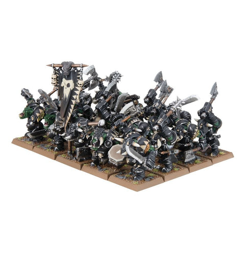 Warhammer The Old World: Orcs & Goblin Tribes - Black Orc Mob - Gathering Games