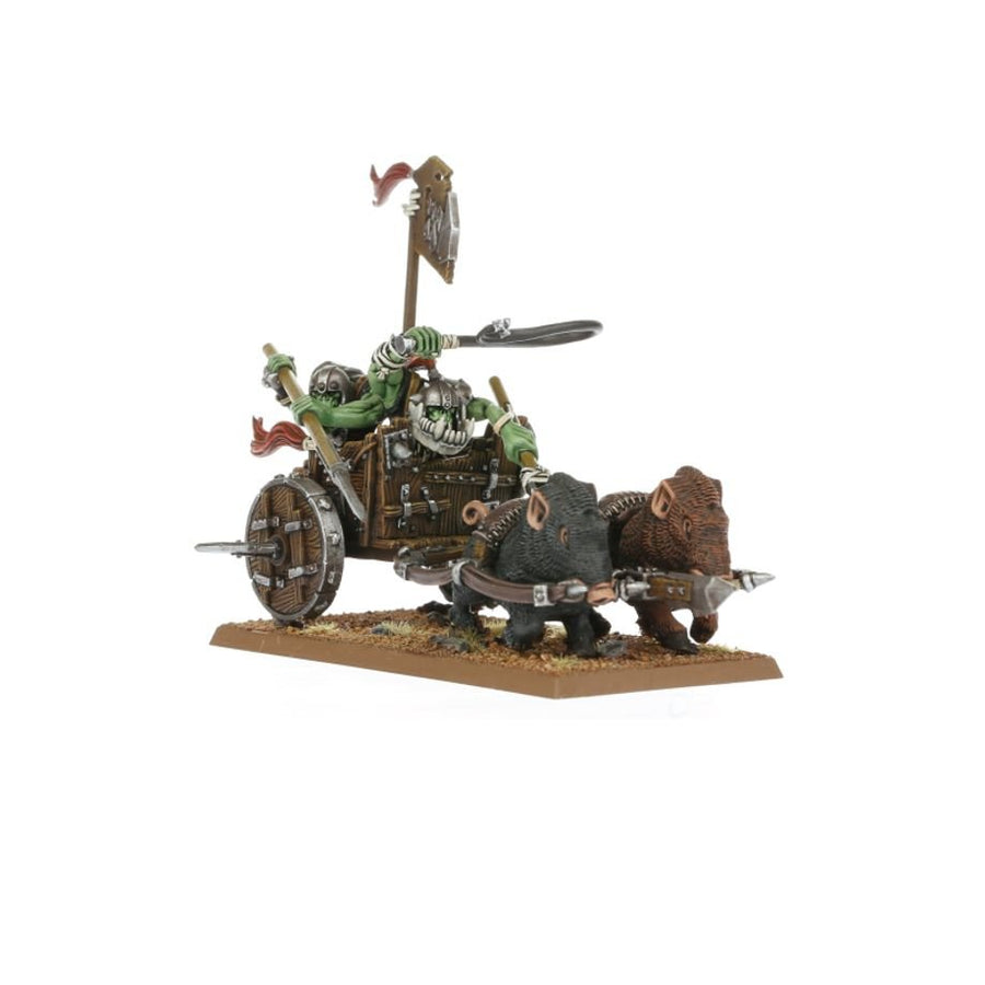 Warhammer The Old World: Orcs & Goblin Tribes - Orc Boar Chariots - Gathering Games