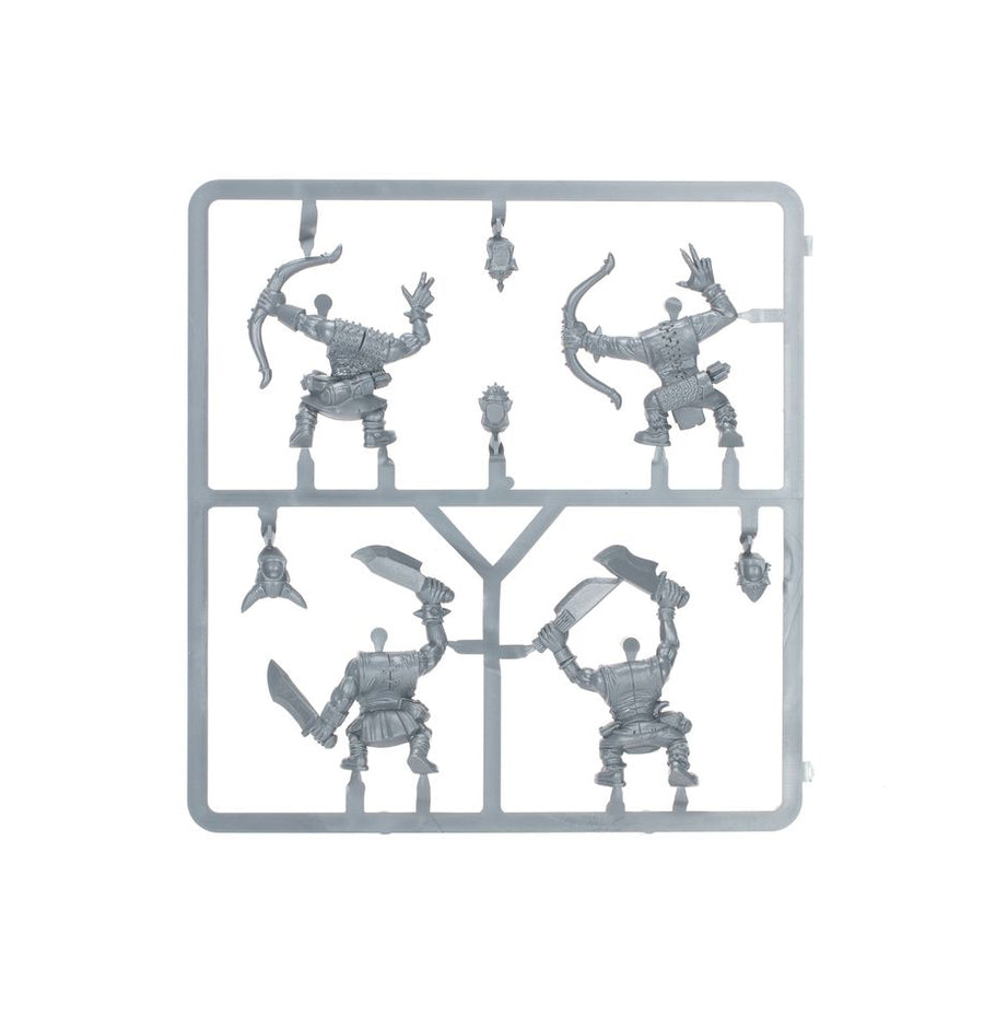Warhammer The Old World: Orcs & Goblin Tribes - Orc Boyz & Orc Arrer Boyz Mobz - Gathering Games