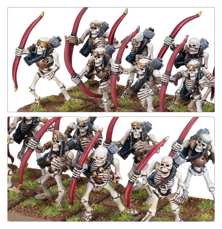 Warhammer The Old World: Tomb Kings of Khemri - Skeleton Warriors/Archers - Gathering Games