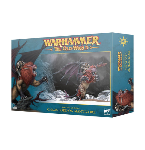 Warhammer The Old World: Warriors of Chaos - Chaos Lord on Manticore - Gathering Games