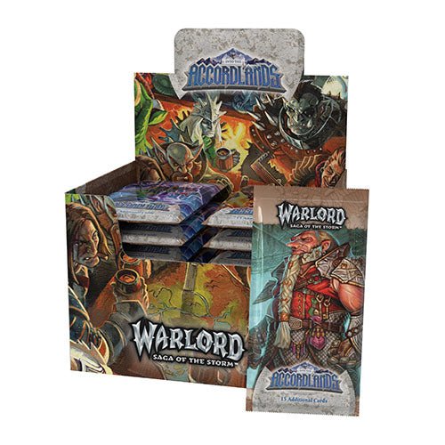 Warlord: Saga of the Storm CCG - Into the Accordlands Booster Box - Gathering Games