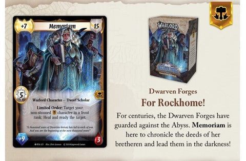 Warlord: Saga of the Storm CCG - Into the Accordlands Starter Decks - Gathering Games