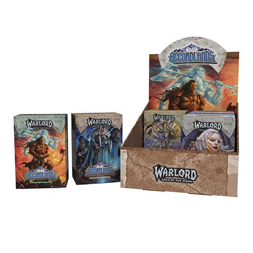 Warlord: Saga of the Storm CCG - Into the Accordlands Starter Decks - Gathering Games