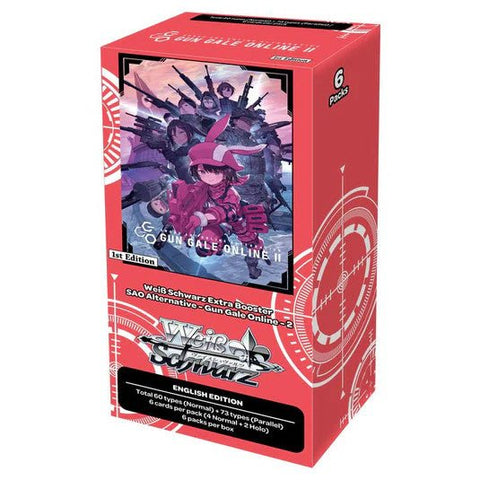 Weiss Schwarz: Gun Gale Online Extra Booster Box - Gathering Games