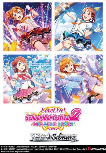 Weiss Schwarz: Love Live School Idol Festival 2 - MIRACLE LIVE! Booster Box - 2