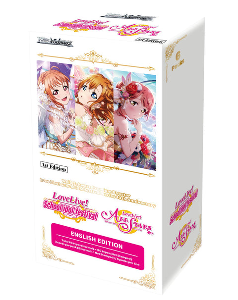 Weiss Schwarz Premium Booster: Love Live! School idol festival Series 10th Anniversary Booster Box - Gathering Games