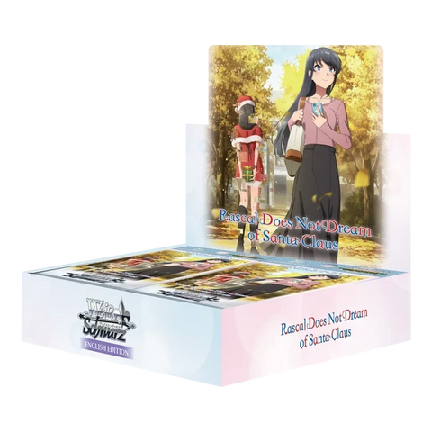 Weiss Schwarz: Rascal Does Not Dream of Santa Claus Booster Box - Gathering Games