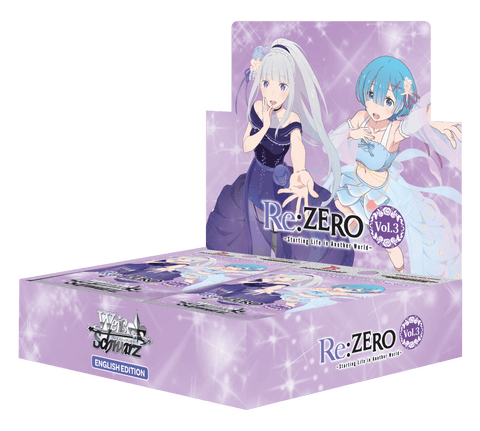Weiss Schwarz: Re:ZERO - Starting Life in Another World Vol.3 Booster Box - Gathering Games