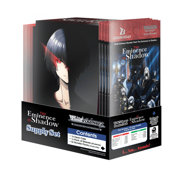 Weiss Schwarz - The Eminence in Shadow Supply Set - 1