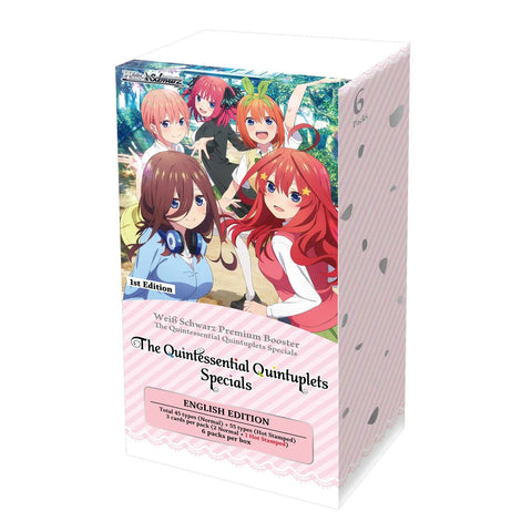 Weiss Schwarz: The Quintessential Quintuplets Specials Premium Booster Box - Gathering Games