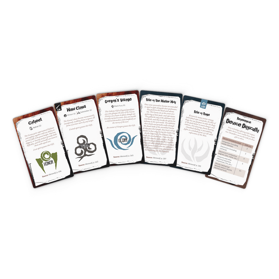 Werewolf: The Apocalypse 5th Edition Roleplaying Game - Gift & Rite Deck - Gathering Games