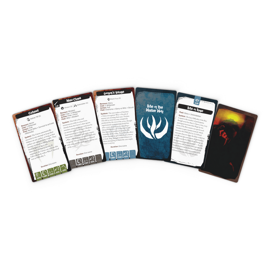 Werewolf: The Apocalypse 5th Edition Roleplaying Game - Gift & Rite Deck - Gathering Games