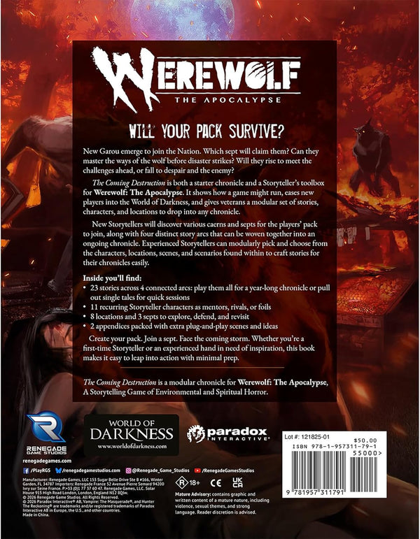 Werewolf: The Apocalypse 5th Edition - The Coming Destruction - 3