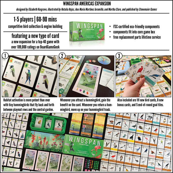 Wingspan: Americas Expansion - 3