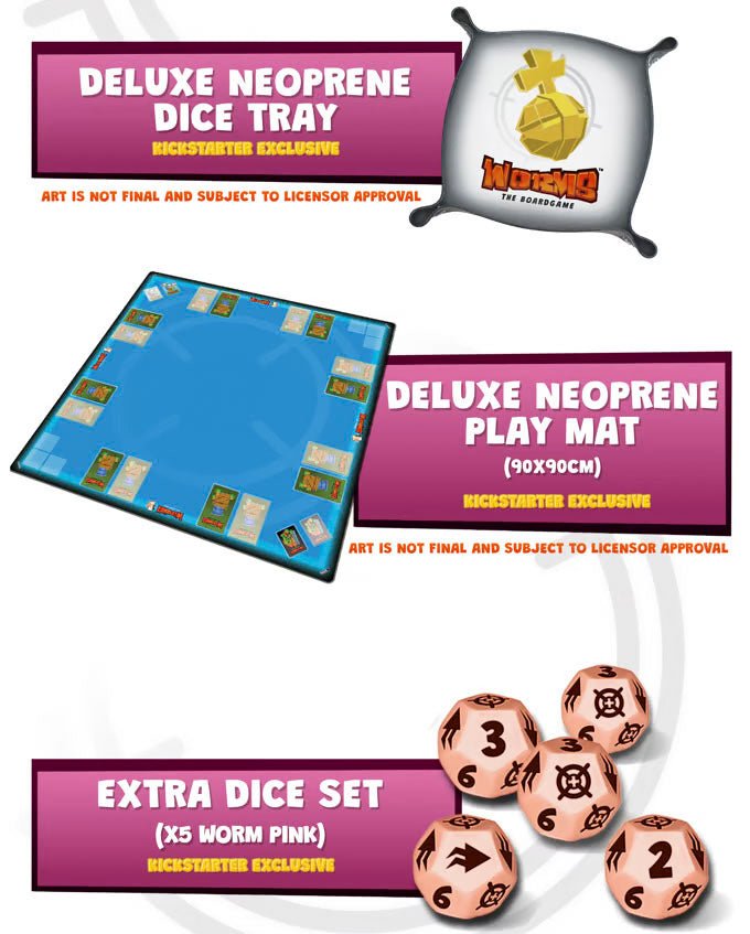 Worms: The Board Game - The Armageddon Kickstarter Box - Gathering Games