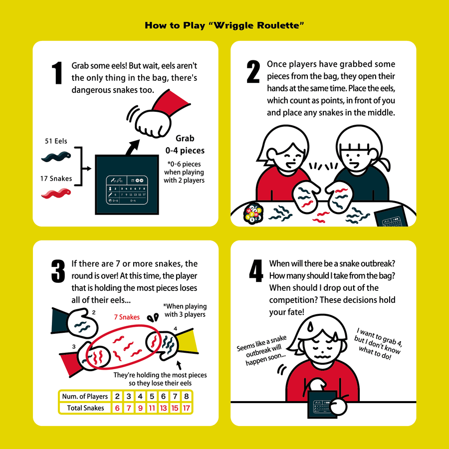 Wriggle Roulette - Gathering Games