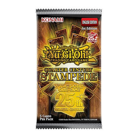 Yu - Gi - Oh! - Quarter Century Stampede Booster Box - Gathering Games