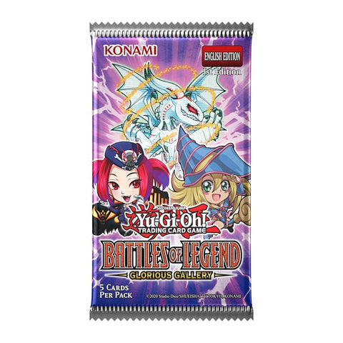Yu - Gi - Oh! TCG: Battles of Legend - Glorious Gallery Booster Box - Gathering Games