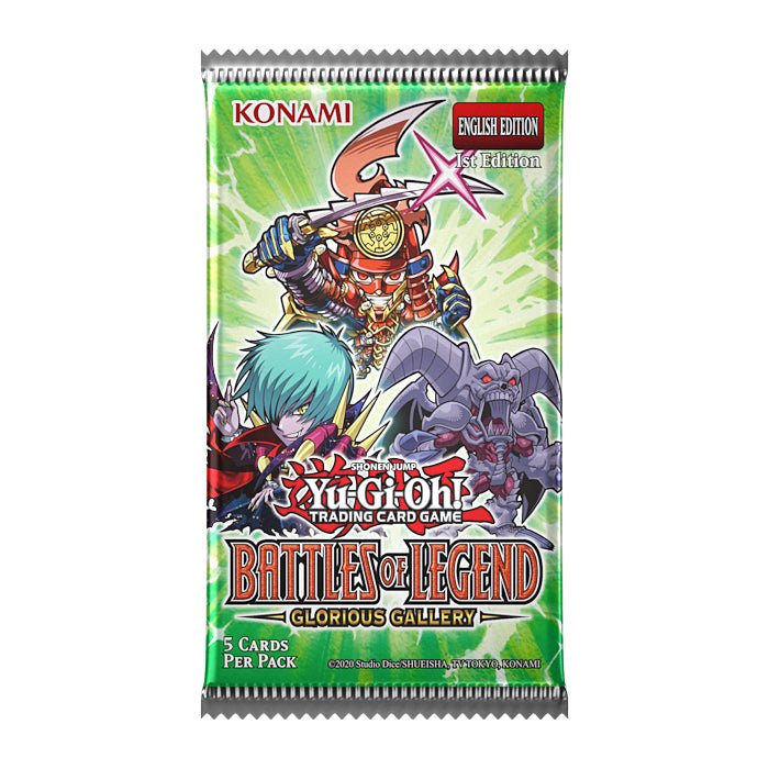 Yu - Gi - Oh! TCG: Battles of Legend - Glorious Gallery Booster Box - Gathering Games
