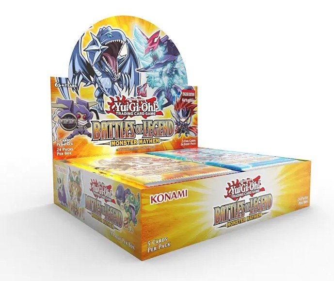 Yu - Gi - Oh! TCG: Battles of Legend - Monster Mayhem Booster Box - Gathering Games