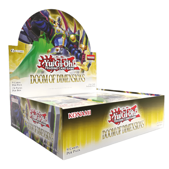 Yu - Gi - Oh! TCG: Doom of Dimensions Booster Box - Gathering Games