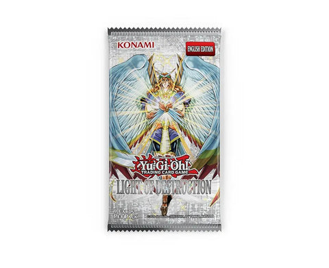 Yu - Gi - Oh! TCG: Light Of Destruction 6 x Booster Packs (Reprint Unlimited Edition) - Gathering Games