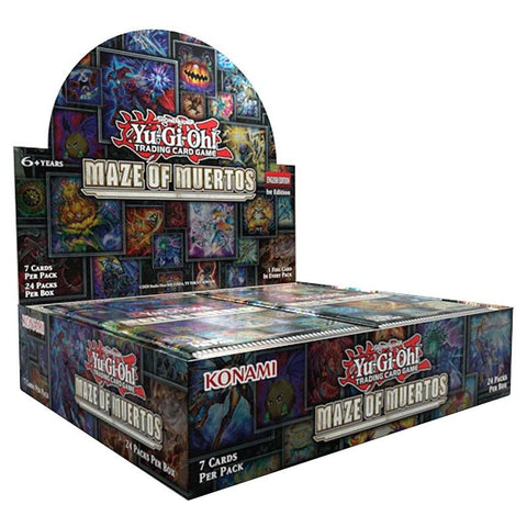 Yu - Gi - Oh! TCG: Maze of Muertos Booster Box - Gathering Games