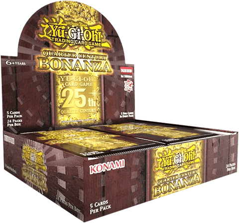 Yu - Gi - Oh! TCG: Quarter Century Bonanza Booster Box - Gathering Games