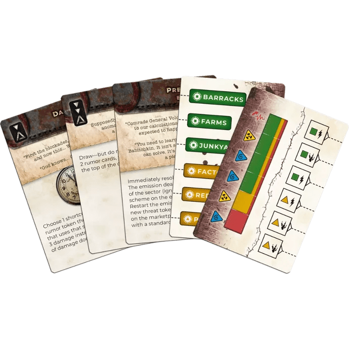Zona: The Secret of Chernobyl - Gathering Games