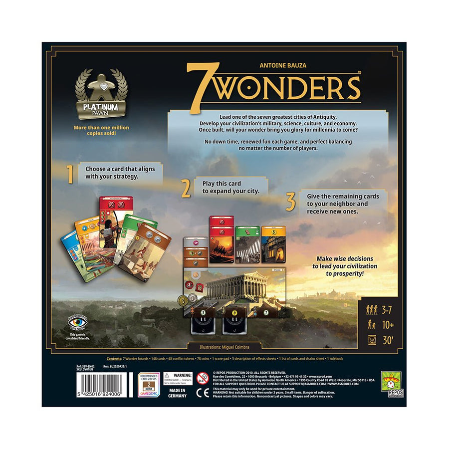 7 Wonders (2nd Edition) - Gathering Games
