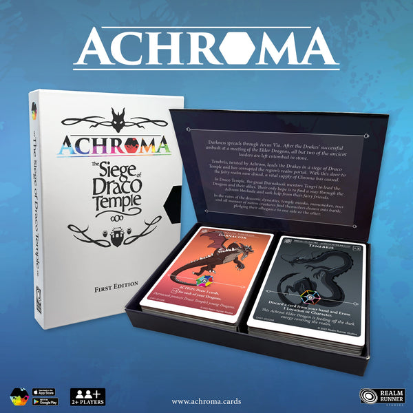 Achroma - The Siege of Draco Temple - First Edition - 1