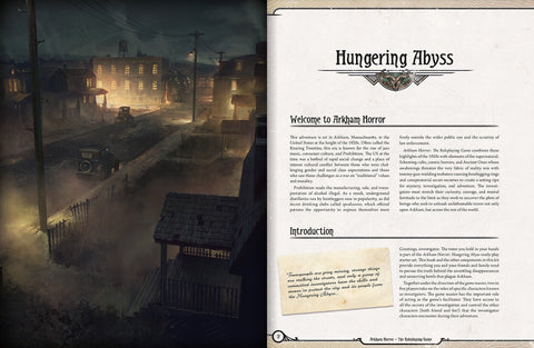 Arkham Horror RPG: Starter Set – Hungering Abyss - Gathering Games