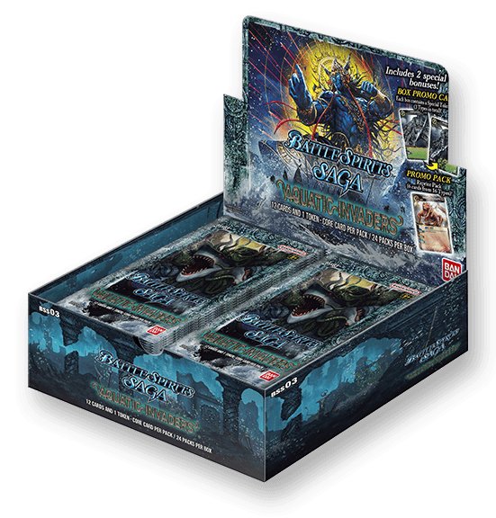 Battle Spirits Saga: Aquatic Invaders (BSS03) Booster Box - Gathering Games