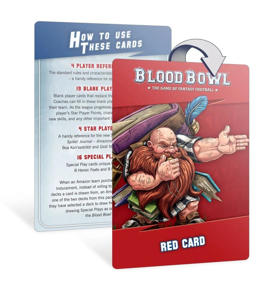 Blood Bowl - Amazon Team Card Pack - Gathering Games